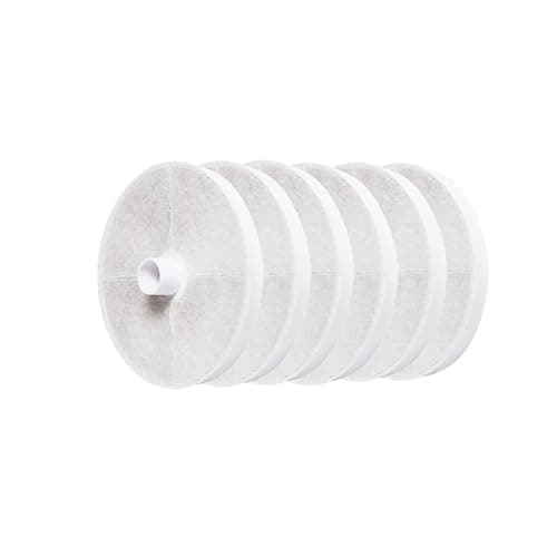 Amazon Basics Filtres pour fontaine à eau pour chat, Haute qualité et efficace, Idéal pour chats, Cuisine américaine, Él