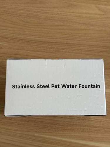 Fontaine à Eau Automatique sans Fil pour Chats | Inoxydable | |2L | Batterie Rechargeable | 5 Filtres de Rechange