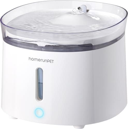 Filtre HomeRunPet pour fontaine à eau, Blanc | Remplacement facile | Convient pour chats et chiens | Taille 3 pièces — ABS