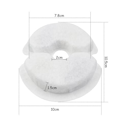 Filtres de remplissage pour fontaine à eau chat 2L-|5L avec charbon actif