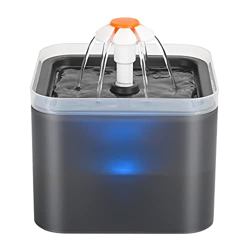 Fontaine à Eau pour Chat Ultra Silencieux - Filtration Multiple - 3 Modes d'Ecoulement de l'Eau