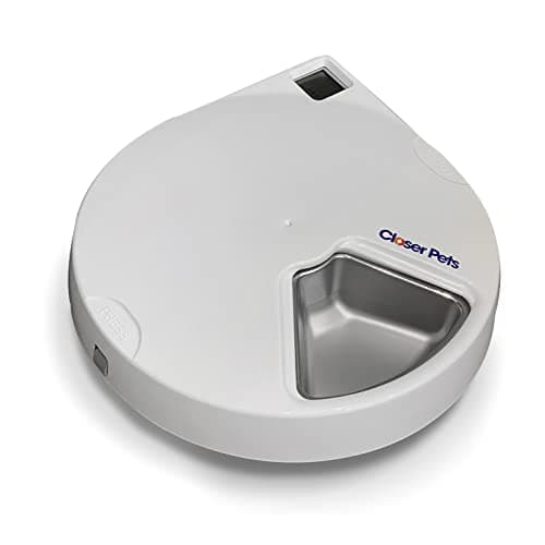 Cat Mate C500 Distributeur Automatique – Fonctionnalités Avancées et Bols INOX, Idéal pour Chats, Adapté à la Nourriture
