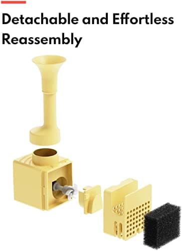 Homerunpet Fontaine à eau automatique pour chat, sans fil, compatible modèle CF20, boîtier autonettoyant, design silenci