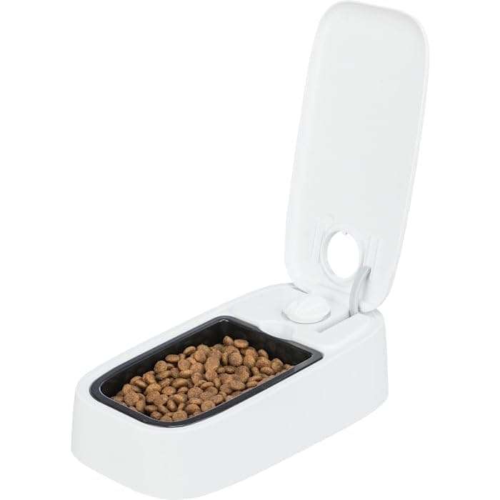 Trixie Chargeur Automatique, Programmable, Multitâche pour Nourriture Chat - Tx1 en Blanc/Noir