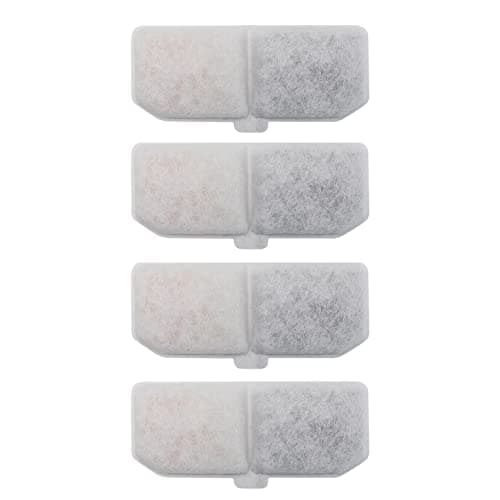 Nestling Filtre distributeur d'eau en coton pour chien et chat, filtre de rechange actif de charbon pour fontaine à boir