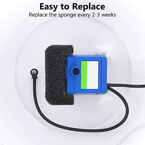 Filtres en mousse de rechange 12 pièces pour fontaine à eau pour chat et distributeur automatique d'eau potable 2,5 l