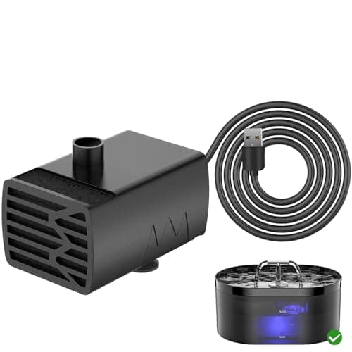 Pompe à Eau électrique silencieuse pour fontaine à eau pour chats, faible consommation, moteur efficient