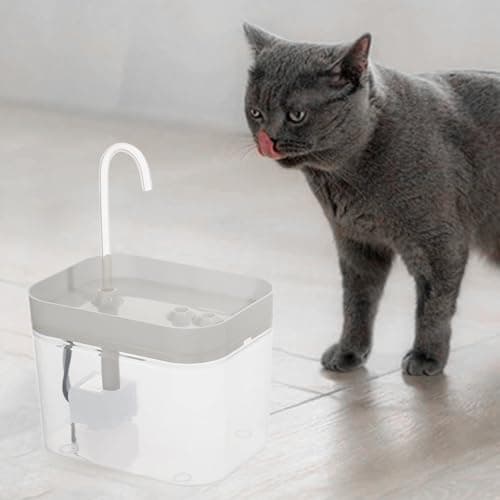 Fontaine Automatique d'Eau pour Chiens et Chats | Distributeur Silencieux 1,5L - Accessoire d'Hydratation pour Animaux d