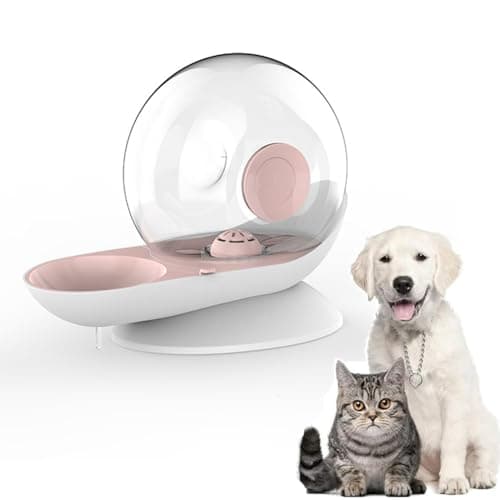 Coogime filtres de rechange pour distributeur d'eau pour animaux, uniquement pour notre distributeur d'eau à escargot (L — Pink