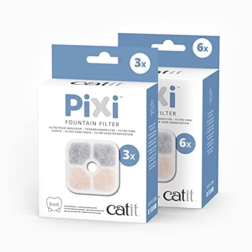 Cat it Pixi | Eau ajoutée pour chats | Blanc | Pour chats | Boisson apaisante | 6 unités | Lot de 6