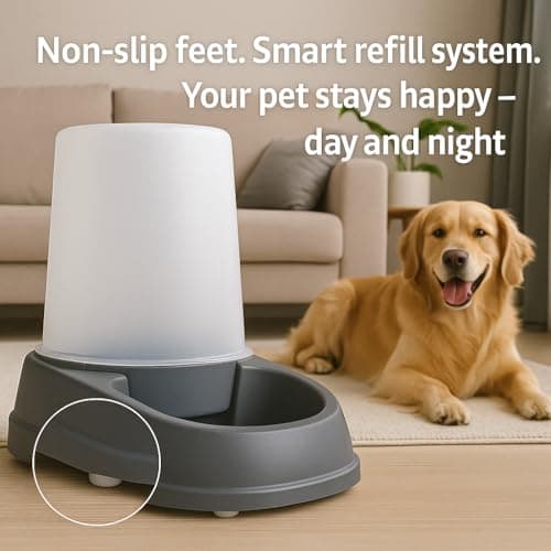 Flamingo - Distributeur d'eau et nourriture automatique pour chiens et chats - Meilleure qualité - 2,5 L - Prix d'achat