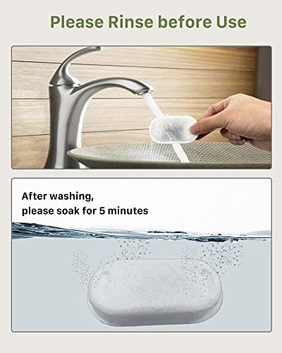 Filtres Fontaine a Eau Chat GIOTOHUN - Filtre Fontaine Eau Chat - Filtres de Filtration Multiple pour Chat