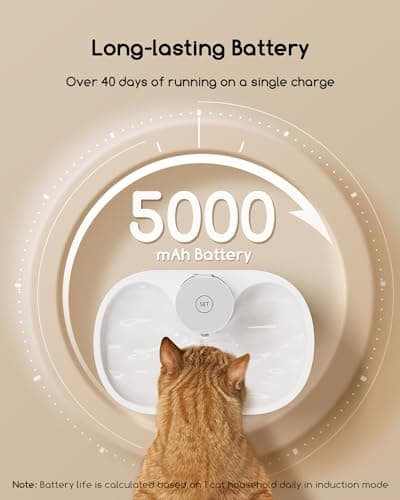 Faroro Filtration pour Fontaine à Eau Chat + Filtration de 12 Pièces + Éponges de 12 Pièces, Convient à WF01, Usage en M