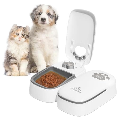 SKAILING Distributeur Automatique de Croquettes pour Chien et Chat | Avec Affichage LED et Mode Économie d'Energie | Idé