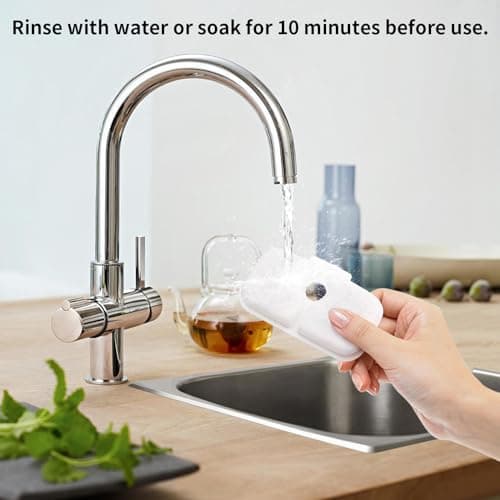 UBASTER Filtre de fontaine à eau pour chat avec 12 éponges, compatible avec PETLIBRO Dockstream PLWF005 / PLWF105 / PLWF