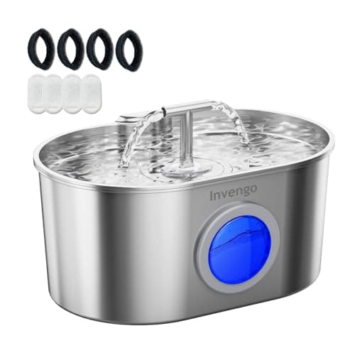 <think>
Okay, let's start by understanding the user's query. They provided a product title in French for a cat water fou