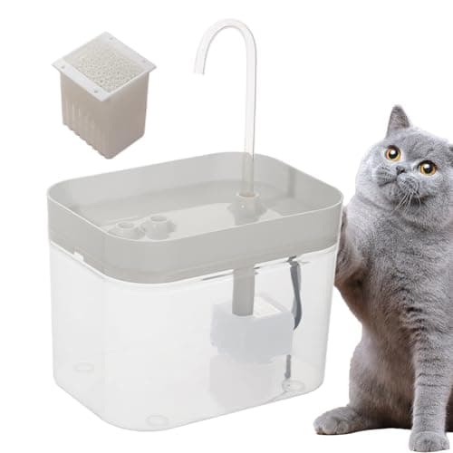 Fontaine Automatique d'Eau pour Chiens et Chats | Distributeur Silencieux 1,5L - Accessoire d'Hydratation pour Animaux d