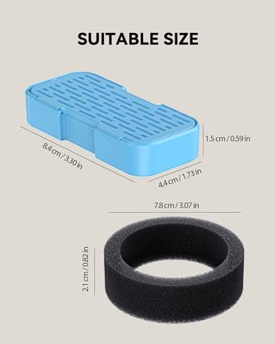 <think>

</think>

GOOSTOO Filtre Fontaine à Eau pour Chat, Triple Filtration Charbon + Éponge, 12 Filtres Inclus, Eau F