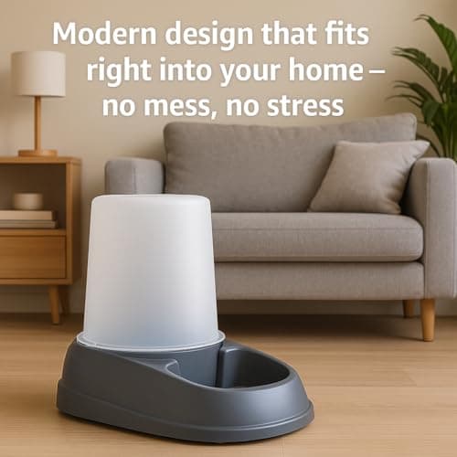 Flamingo - Distributeur d'eau et nourriture automatique pour chiens et chats - Meilleure qualité - 2,5 L - Prix d'achat