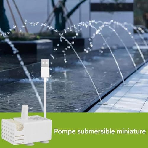 Pompe Submersible Silencieuse De Remplacement Pour Fontaine À Chat – Pompe Silencieuse Économe En Énergie Pour Animaux D