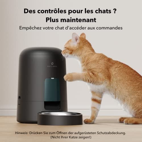 PETLIBRO Distributeur de croquettes automatique pour chien avec 180 jours d'autonomie, programmable de 1 à 6 repas, pour