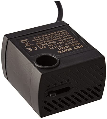 Pompe de rechange Pet Mate pour fontaines à eau Cat Mate et Dog Mate - Compatible - Taille 354 - Fraîcheur assurée
