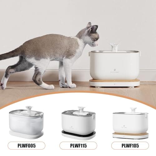 Filtres Fontaine Eau Chat Petlibro 24 Pièces PLWF005/PLWF115 - 12 Filtres Charbon + 12 Filtres Éponge | Remplacement pou