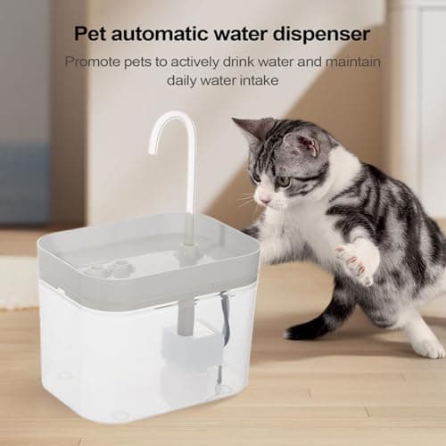 Fontaine Automatique d'Eau pour Chiens et Chats | Distributeur Silencieux 1,5L - Accessoire d'Hydratation pour Animaux d