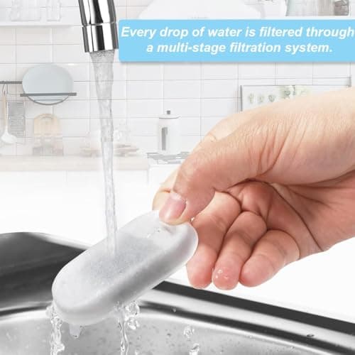 COYUN 16 Pcs Filtration Eau Fontaine Chat, Filtration Fontaine 8 Pièces Éponge Mousse 3 Couches Remplacement, Convient p