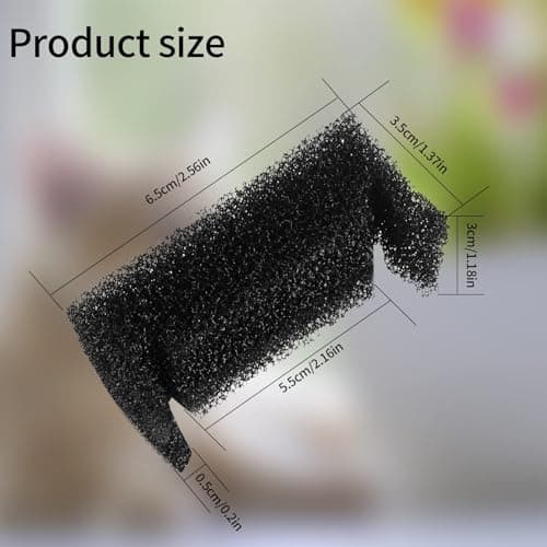 Filtres en Mousse 8 Pièces Fontaine Eau pour Chat, Qualité Élevée et Durabilité, Confort et Hygiène pour Animaux, Économ