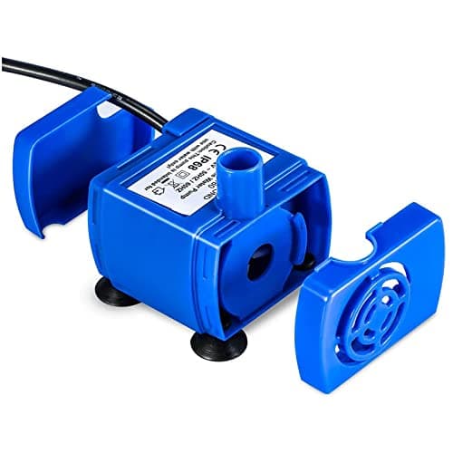 Pompe de Fontaine pour Chatavec Cordon d'alimentation de 5,9 Pieds | Pompe à Eau pour Animaux de Compagnie | Replacement