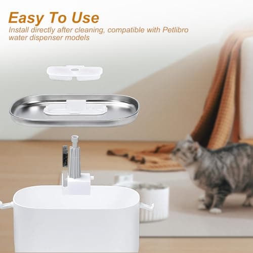 Filters Petlibro PLWF105/PLWF115/PLWF005 + 12pcs Filter Sponge Cat Water Fountain Filter Cat Drink Fountain Pet Supplies