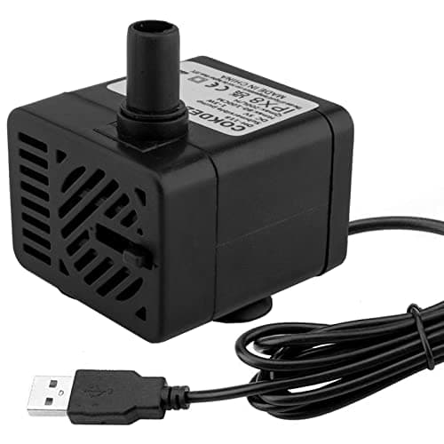 Mini pompe à eau submersible USB, petite et ultra silencieuse pour animals de compagnie et aquariums, intérieur ou extér