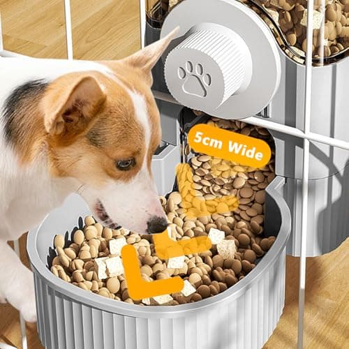 Distributeur automatique de nourriture pour chat - Fonction gravité - Économique et pratique - Pour animaux de compagnie