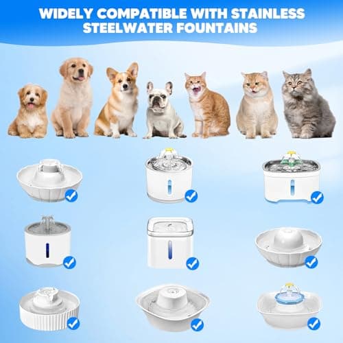 Pompe de Remplacement UNISOPH pour Fontaine de Chat - Moteur Ultra-Silencieux à Faible Consommation Submersible | Pompe
