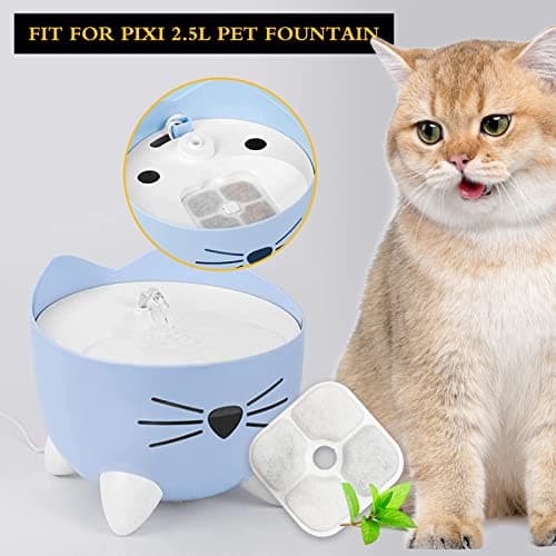 Filtres de rechange en résine activée pour fontaine à eau - 3 couches - système dfiltration - pour fontaine à eau et cha