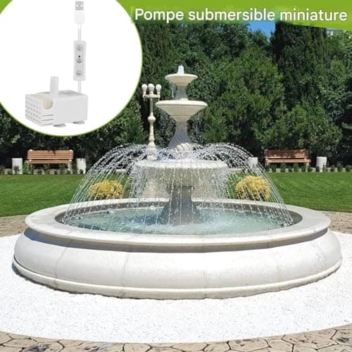 Pompe À Eau Pour Chat Et Chien | Ultra-Silencieux Débit Réglable | Pompe De Remplacement Pour Fontaine Animale