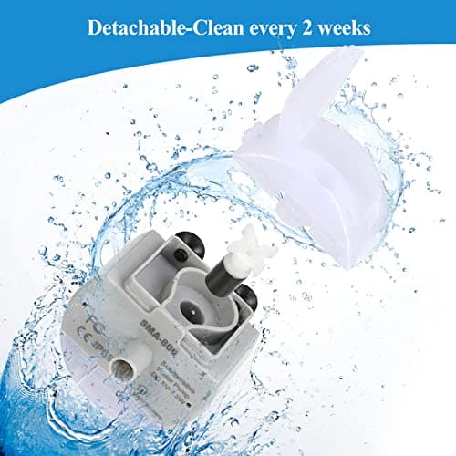 Diealles Shine Pompe LED pour fontaine à eau, silencieuse et économe en énergie, idéale pour chats