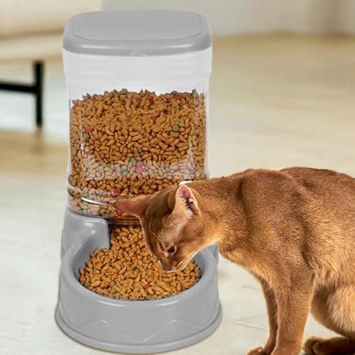 Distributeur croquettes chat automatique | Distributeur eau chien automatique | Distributeurs automatique de nourriture