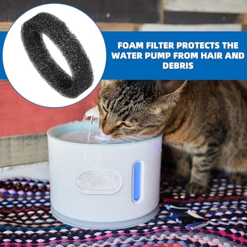 <think>

</think>

Lot de 12 filtres de rechange pour fontaine à eau pour chat, 6 filtres à charbon actif + 6 filtres en