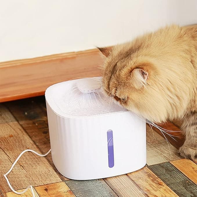 SINZUX Filtration de Fontaine à Eau pour Chat, 6PCS Filtrer Résine échangeuse d'ions et Charbon Actif SINZUX, Convient a