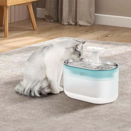 Fontaine à Eau Chat Petlibro PLWF002 2,1 L Quadruple Filtration 12 Éponges Pré-filtrées