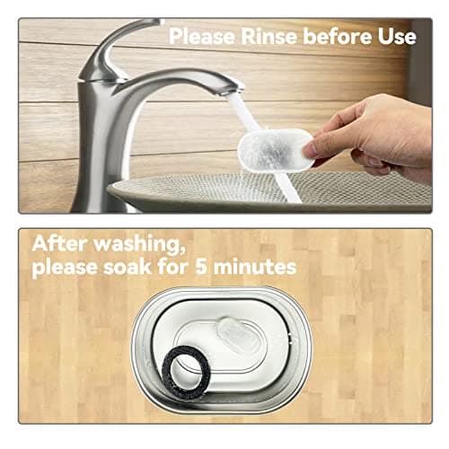 Filtres de Fontaine a Eau Chat SOOFPET 4PCS, Triple Filtration, Convient pour Chat, Remplacement tous les 2-4 Mois, S2