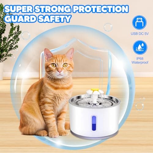 Pompe de Remplacement UNISOPH pour Fontaine de Chat - Moteur Ultra-Silencieux à Faible Consommation Submersible | Pompe