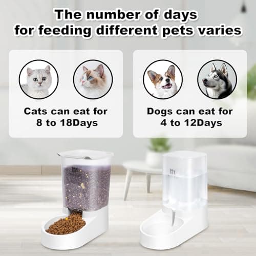 Alimenteur et abreuvoir automatique Marchul 3,8 L avec distributeur d'eau