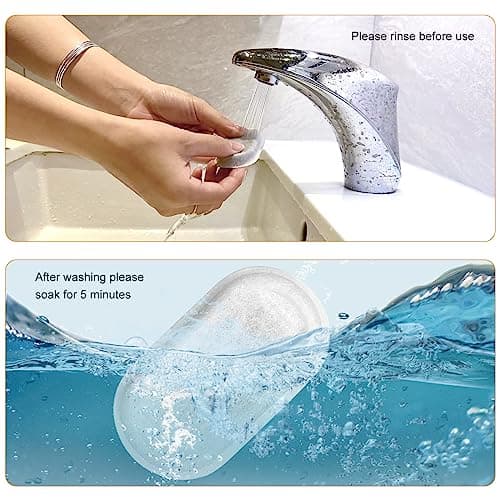 Filtre à charbon MXTIMWAN PLWF003 pour fontaine à eau de chat, avec étage de filtration charcoal 8 pièces et éponge en m