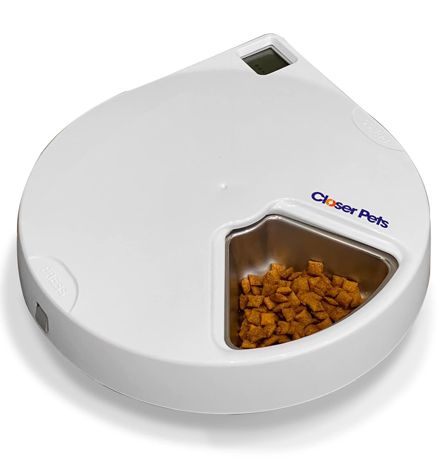 Cat Mate C500 Distributeur Automatique – Fonctionnalités Avancées et Bols INOX, Idéal pour Chats, Adapté à la Nourriture